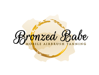 Bronzed Babe  logo design by coco