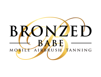 Bronzed Babe  logo design by cimot
