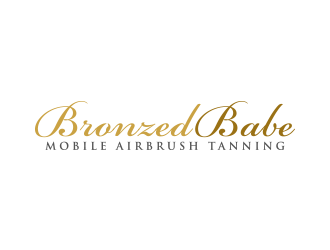 Bronzed Babe  logo design by lexipej