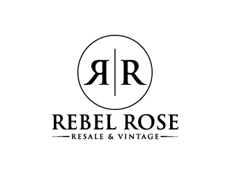 Rebel Rose - Resale & Vintage logo design by Creativeminds