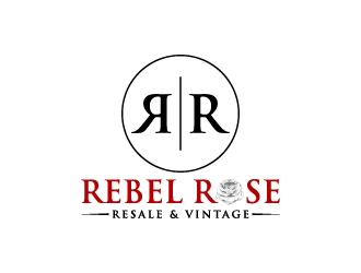 Rebel Rose - Resale & Vintage logo design by Creativeminds