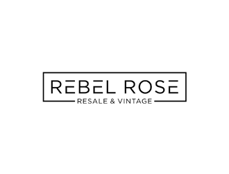 Rebel Rose - Resale & Vintage logo design by johana