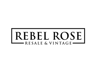Rebel Rose - Resale & Vintage logo design by nurul_rizkon