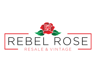 Rebel Rose - Resale & Vintage logo design by cimot