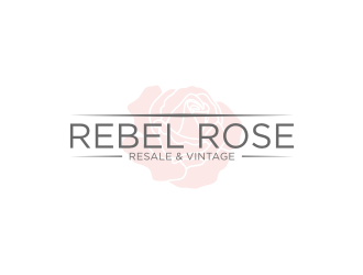 Rebel Rose - Resale & Vintage logo design by blessings