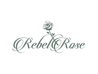 Rebel Rose - Resale & Vintage logo design by AisRafa