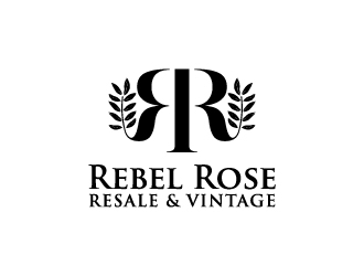 Rebel Rose - Resale & Vintage logo design by karjen