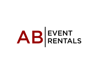 AB Event Rentals logo design by dewipadi