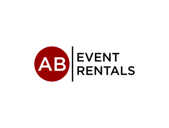 AB Event Rentals logo design by dewipadi