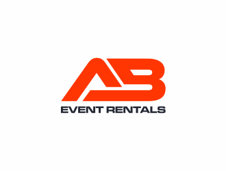 AB Event Rentals logo design by santrie