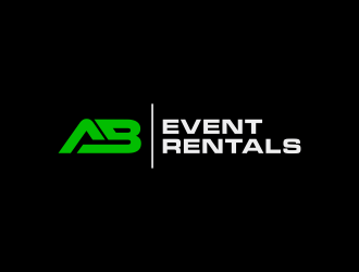 AB Event Rentals logo design by santrie