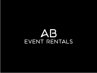 AB Event Rentals logo design by bricton