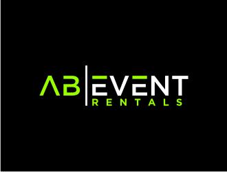 AB Event Rentals logo design by bricton