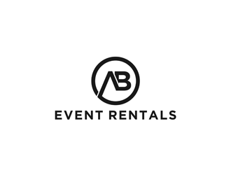 AB Event Rentals logo design by ndaru