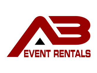 AB Event Rentals logo design by cahyobragas