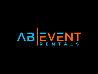 AB Event Rentals logo design by bricton