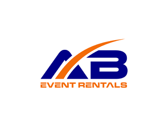 AB Event Rentals logo design by alby
