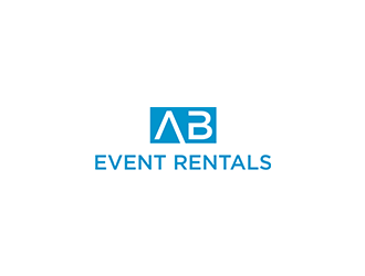 AB Event Rentals logo design by kurnia
