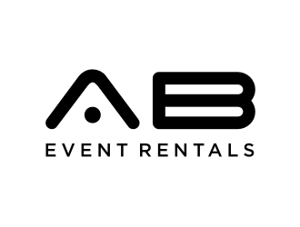 AB Event Rentals logo design by EkoBooM