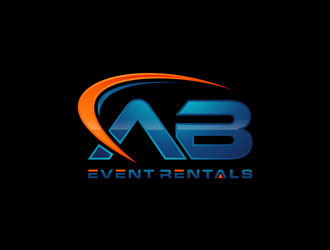 AB Event Rentals logo design by ndaru
