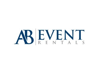 AB Event Rentals logo design by agil
