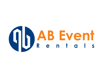 AB Event Rentals logo design by cahyobragas