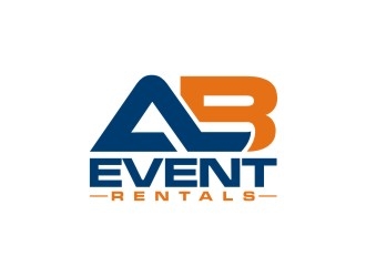 AB Event Rentals logo design by agil