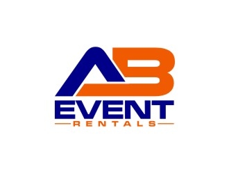 AB Event Rentals logo design by agil