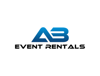 AB Event Rentals logo design by salis17