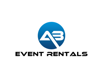 AB Event Rentals logo design by salis17