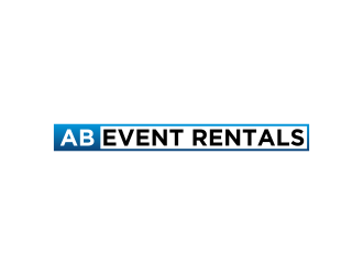 AB Event Rentals logo design by salis17