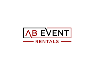 AB Event Rentals logo design by asyqh