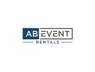 AB Event Rentals logo design by asyqh