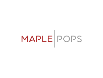Maple Pops logo design by bricton