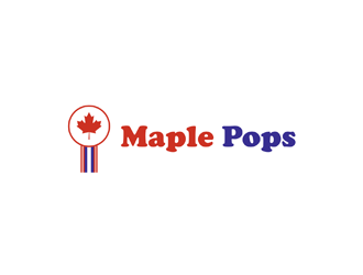 Maple Pops logo design by johana