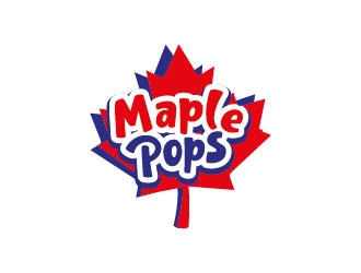 Maple Pops logo design by azure