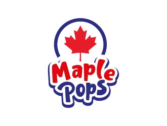 Maple Pops logo design by azure