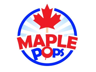 Maple Pops logo design by Vincent Leoncito