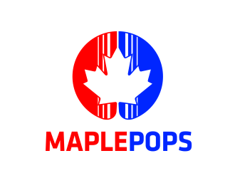 Maple Pops logo design by AisRafa