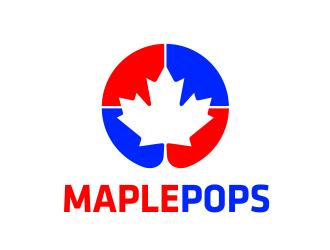 Maple Pops logo design by AisRafa