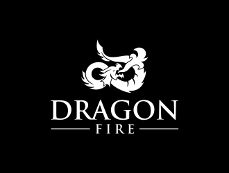DragonFire logo design by Kanya