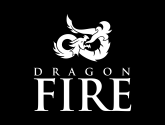 DragonFire logo design by Kanya