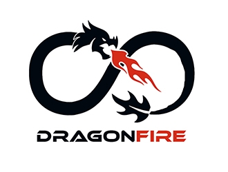 DragonFire logo design by PrimalGraphics