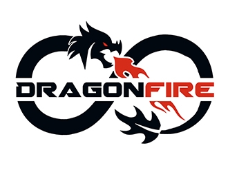 DragonFire logo design by PrimalGraphics