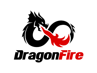 DragonFire logo design by haze