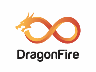 DragonFire logo design by up2date