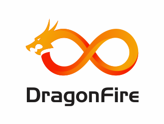 DragonFire logo design by up2date