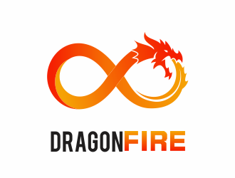 DragonFire logo design by up2date