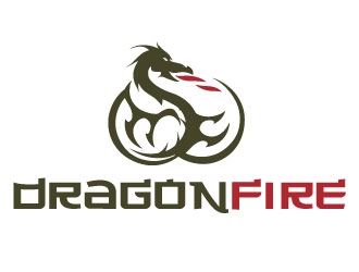 DragonFire logo design by Suvendu