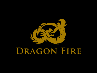 DragonFire logo design by Kanya